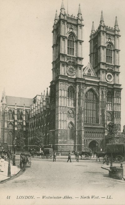 Westminster Abbey, North West, London by English Photographer